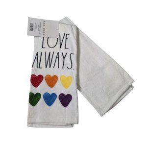 Rae Dunn Love Always Kitchen Towels